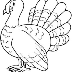 Preeminent The Cutest Free Turkey Coloring Pages Skip To My Lou Drawing Thanksgiving Hand Simple Printable