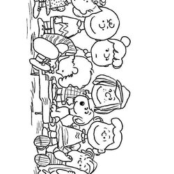 Outstanding Charlie Brown Coloring Pages