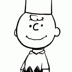 Spiffing Charlie Brown Coloring Pages Thanksgiving Home Peanuts Chef Snoopy Characters Clip Butternut Bread