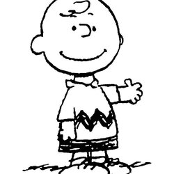 Tremendous Printable Charlie Brown Coloring Pages At Free Download Halloween Kids