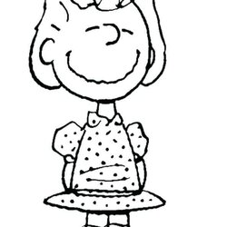 Very Good Charlie Brown Characters Coloring Pages At Free Printable Color Ch Print