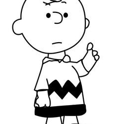 Terrific Charlie Brown Coloring Pages Free Printable For Kids Snoopy Print Fall Page