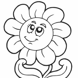 Marvelous Spring Coloring Pages Dr Odd Printable Kids Flowers Print Colouring Cartoon Sheet