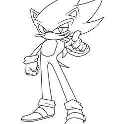 Super Dark Sonic By On