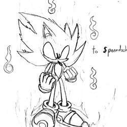 Dark Sonic Uncolored By On