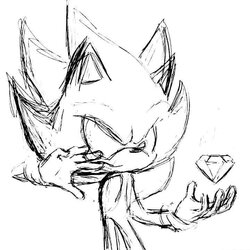 Admirable Sonic Coloring Pages Dark Page
