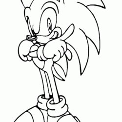 Dark Sonic Coloring Pages Home Hedgehog Super Kids Fox Color Print Online Printable Colouring Sheets Cartoon