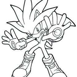Sterling Dark Sonic The Hedgehog Coloring Pages When Viewed From Its Appearance