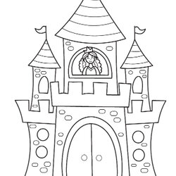 Superb Princess Coloring Pages Easy And Fun Page
