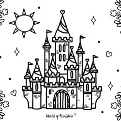 Legit Best Princess Coloring Pages Free For Kids World Of Castle