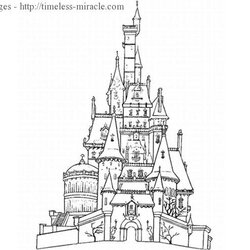 Smashing Princess Castle Coloring Page Photo Timeless Miracle
