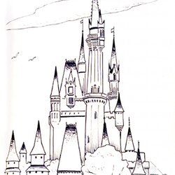 Free Printable Castle Coloring Pages For Kids Disney
