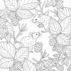 Splendid Get Free Nature Coloring Pages For Adults Colorist