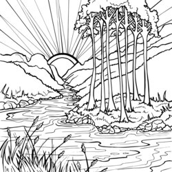 Worthy Free Colouring Pages Coloring Nature Abstract