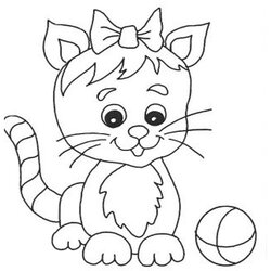 Super Free Printable Cat Coloring Pages For Kids Cats