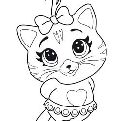 Sublime Printable Cat Coloring Page Com Cats