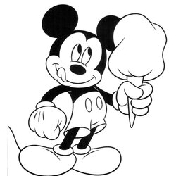 Worthy Mickey Mouse Coloring Pages Free Download On