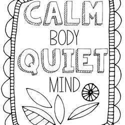 Fantastic Mindfulness Coloring Mindful Prints