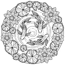 Sublime Japan Coloring Pages Free Printable Of From Flower
