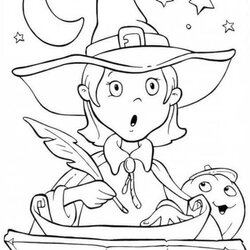 Capital Cute Halloween Coloring Pages For Kids Print Sheets Size