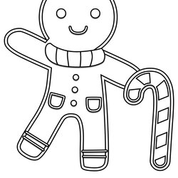 Eminent Gingerbread Coloring Page Download And Color It Educators