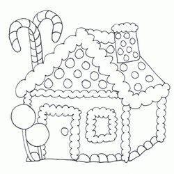Sublime Get This Gingerbread House Coloring Pages To Print Online