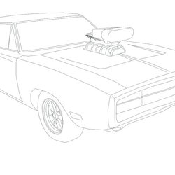 Fast And Furious Cars Coloring Pages At Free Download Lee General Printable Color