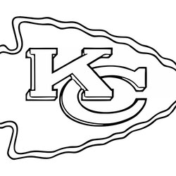 Superlative Free Coloring Pages Kansas City Chiefs Hoe Drawing