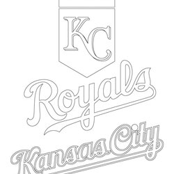 Wizard Chiefs Coloring Pages At Free Printable Royals Kansas City Logo Drawing Atlanta Baseball Royal Braves