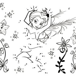 Spiffing Coloring Page Connect The Dots In Picture Pages