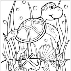 Fantastic Free Turtle Drawing To Print And Color Turtles Kids Coloring Pages Children Animals For