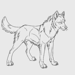 Terrific Print Download Wolf Coloring Pages Theme Forget Supplies Don Pictures To