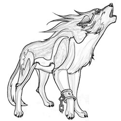 Fine Coloring Pages Of Wolves Home