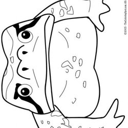 Toad Coloring Page Audio Stories For Kids Free Pages