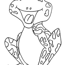Peerless Printable Toad Coloring Pages For Kids Of