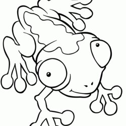 Out Of This World Cute Toad Coloring Pages To Print Home Frog Kids Color Frogs Tree Funny Children Baby
