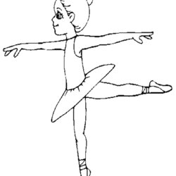 High Quality Free Coloring Page Of Kids Dancing Home Dancer Pages Ballet Printable Print Popular Dancers