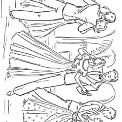 Best Dancers Coloring Pages For Kids Updated Dance Dancing Ballroom Adults Irish Template People Comments