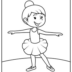 Smashing Dance Coloring Pages Updated Ballet Dancing