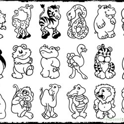 Wonderful All Animals Coloring Pages Download And Print For Free Animal Printable Kids Zoo Jungle Forest