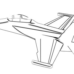Admirable Free Airplane Coloring Pages For Kids Page