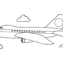 Superb Free Printable Airplane Coloring Pages For Kids Colouring Photos Of
