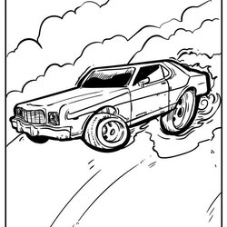 Outstanding Cool Car Coloring Pages Original And Free Cars