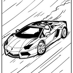Smashing Cool Car Coloring Pages Original And Free Cars
