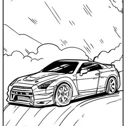 Brilliant Cool Car Coloring Pages Original And Free Want Cars