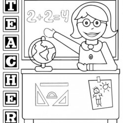 Terrific Free Teacher Appreciation Week Coloring Pages Printable