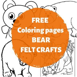 Capital Pin By On In Free Coloring Pages Bear Felt