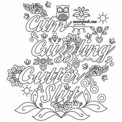 Very Good Top Printable Swear Words Coloring Pages Online