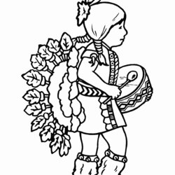 Peerless Native American Coloring Pages Best For Kids Child