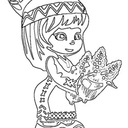 Eminent Native American Indian Coloring Pages For Kids Thanksgiving Designs Printable Even Check Popular